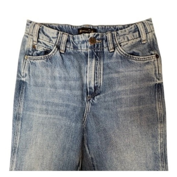 Massimo Dutti Jeans Womens‎ Light Wash Blue Denim Straight Leg Size 2 - Picture 7 of 15